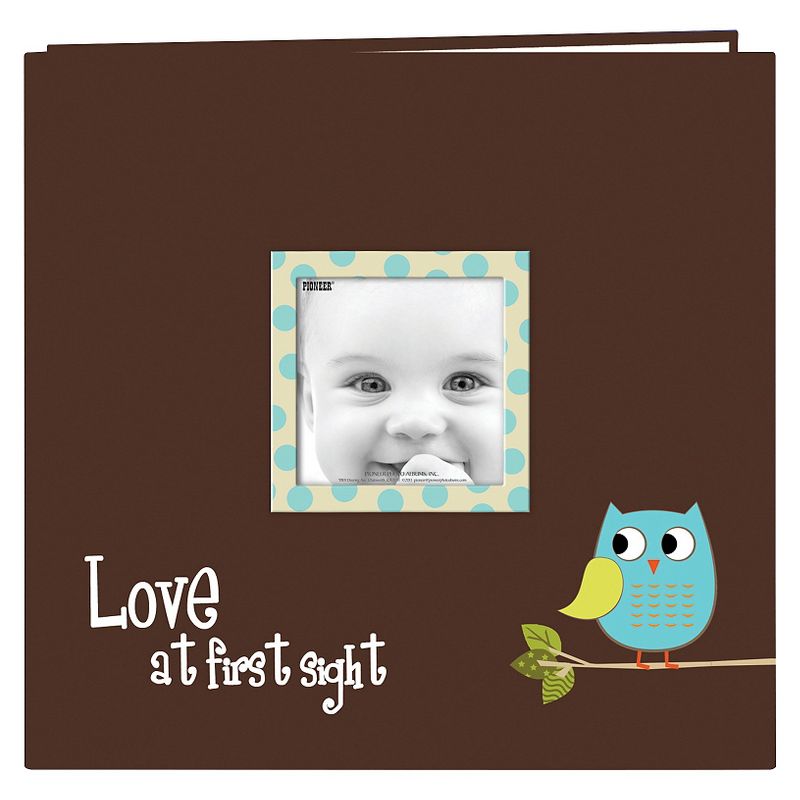 Baby Owl Design Post Bound Scrapbook Album