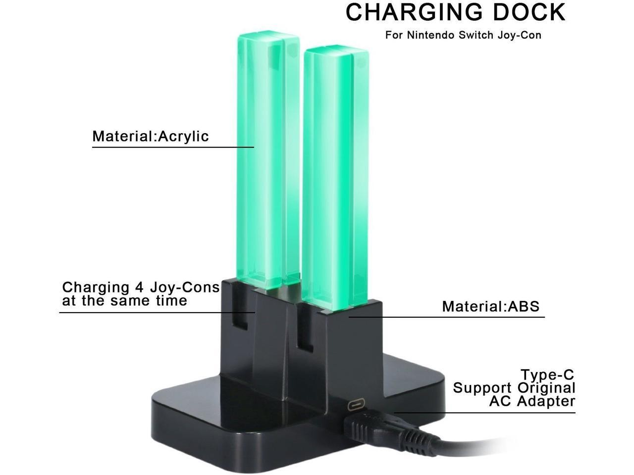 Universal Compact Power Supply Charging AC Adapter Cable Cord For Nintendo For Wii U Gamepad Input AC 100V-240V