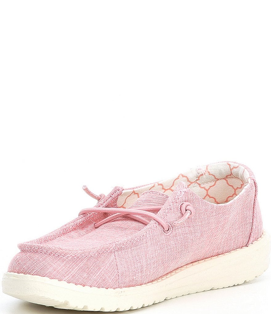 Hey Dude Girls' Wendy Linen Washable Slip-Ons (Youth)