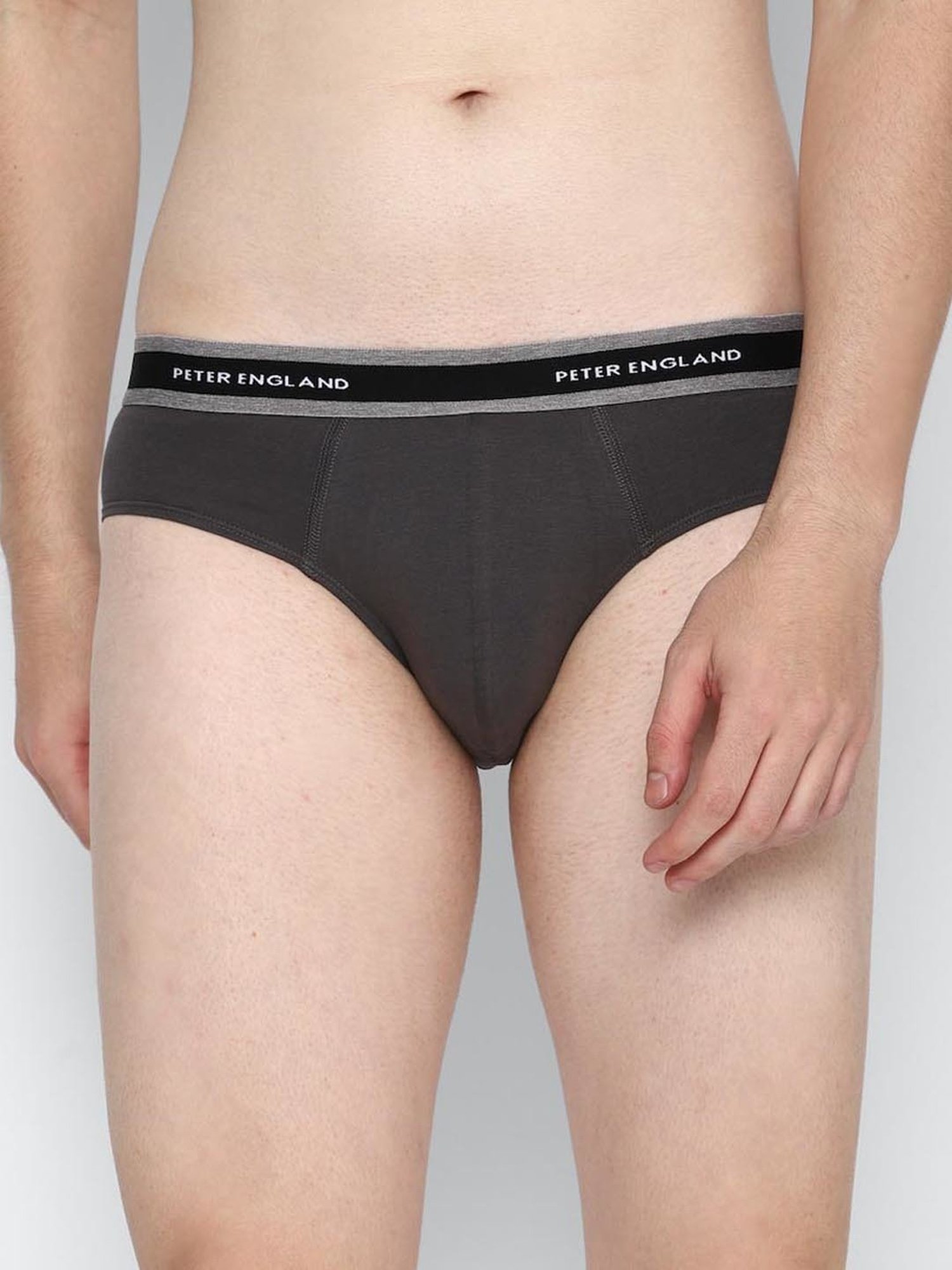 Peter England Multi Regular Fit Briefs - Pack Of 3