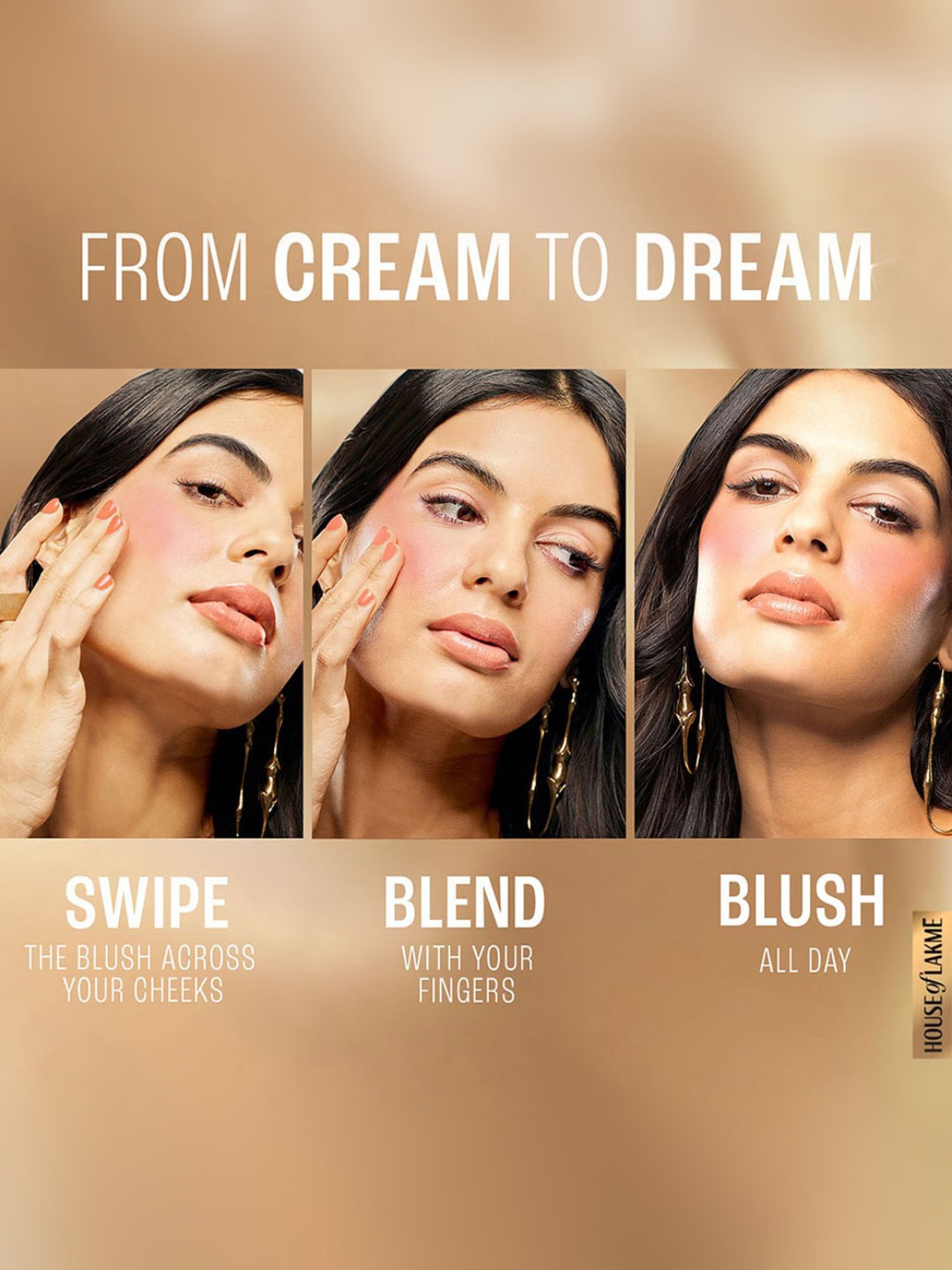 Lakme Powerplay Velvet Creme Blush Pink Rose - 9 gm