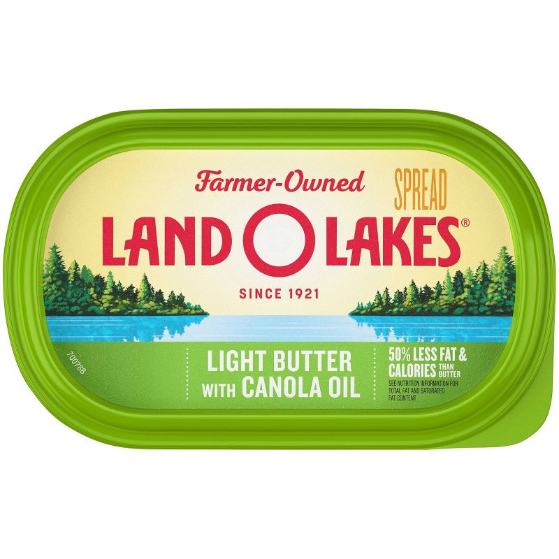 Land O Lakes Spreadable Butter with Olive Oil & Sea Salt - 7oz
