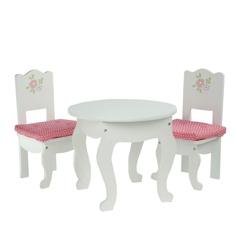 Olivia's Little World - Little Princess 18" Doll Furniture - Table & 2 Chairs Set