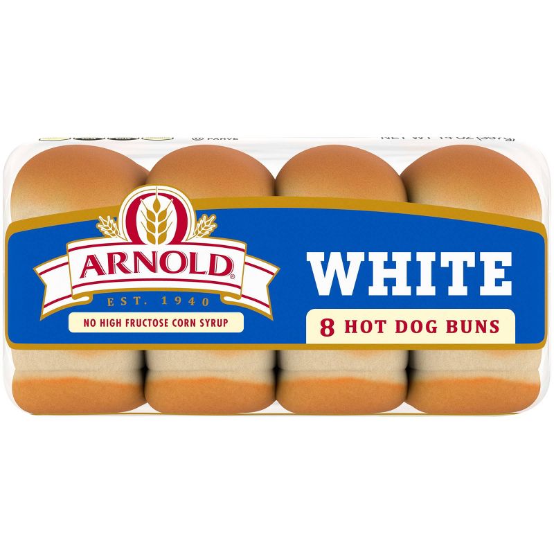 Oroweat White Hot Dog Buns - 14oz/8ct