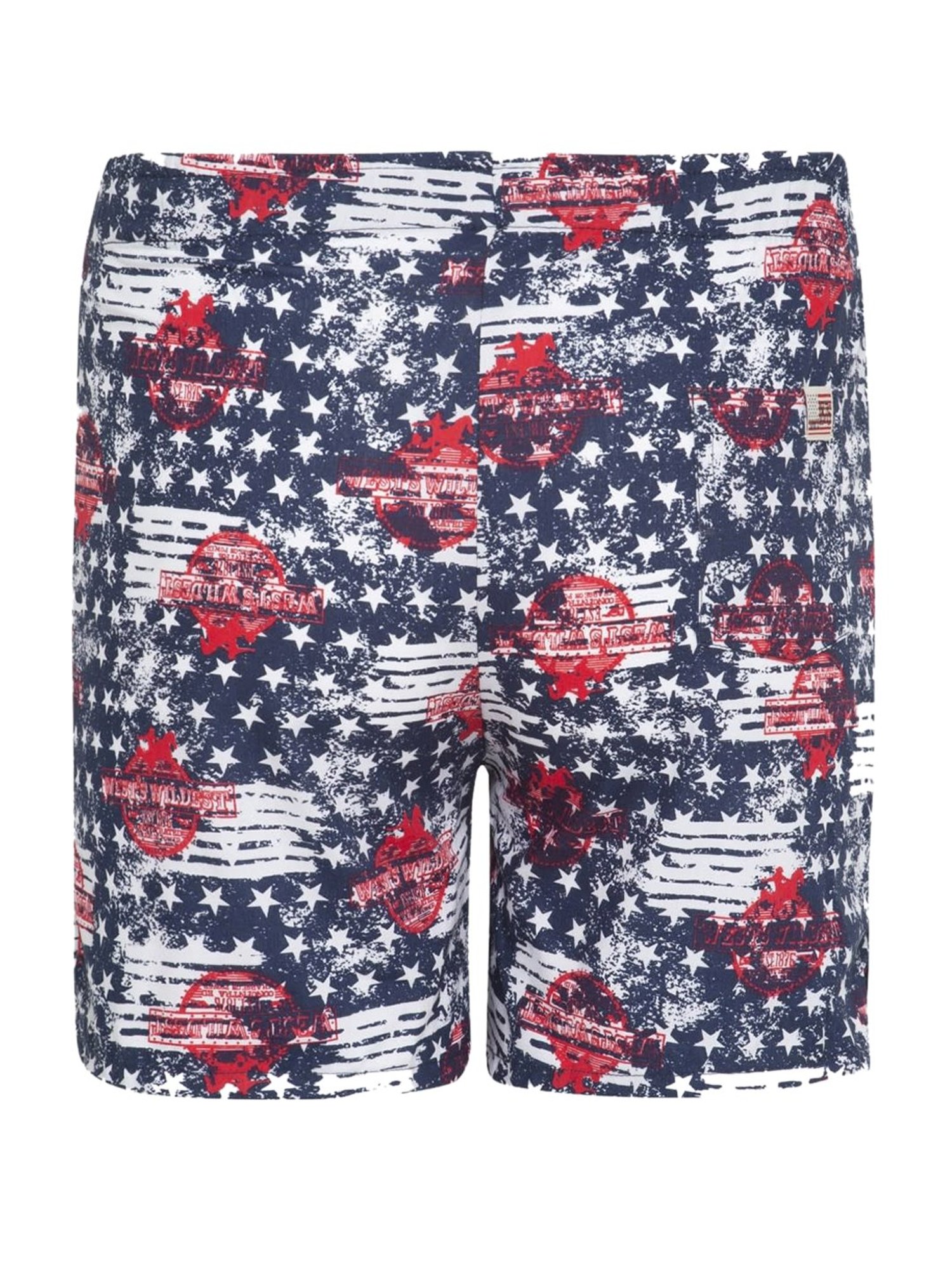 Jockey Kids Multicolor Printed UB08 Shorts