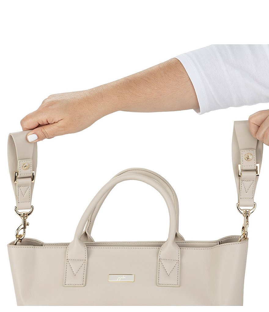 Ju-Ju-Be Eco Leather Zip Top Tote Bag