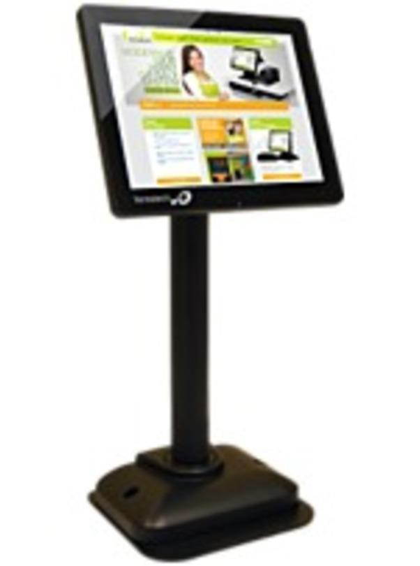 Logic Controls LV4000U 8.4- Lcd Pole Display, 800x600 Resolution, Usb Interac
