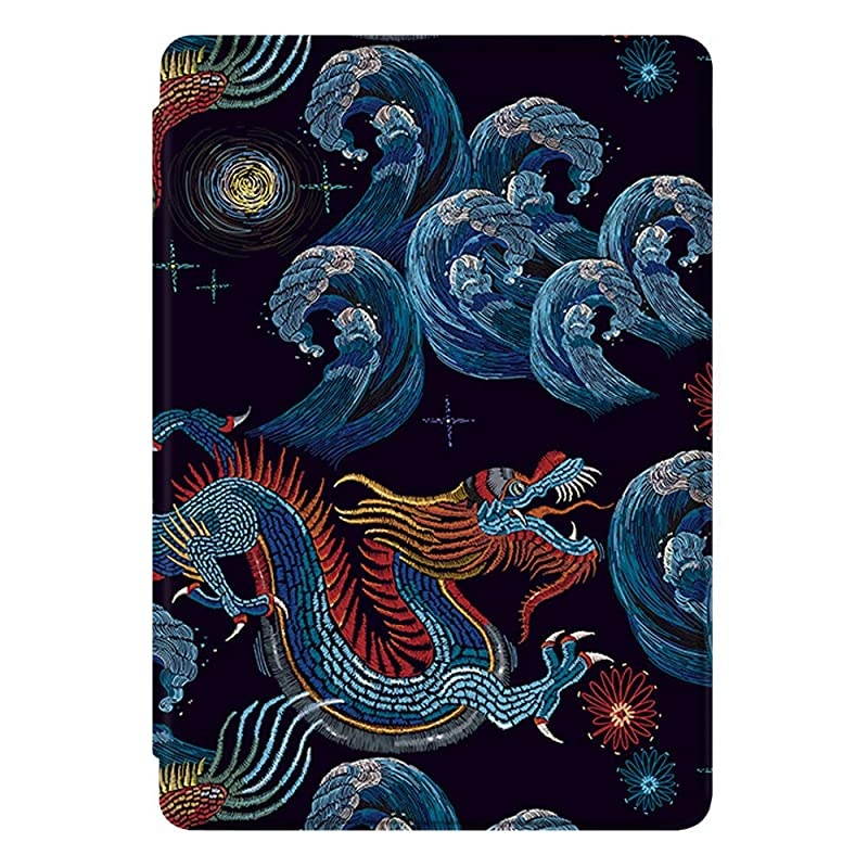 Painting Case for AllNew Kindle 10th Gen 2019 Release onlyWill not fit Kindle Paperwhite or Kindle Oasis Black Dragon