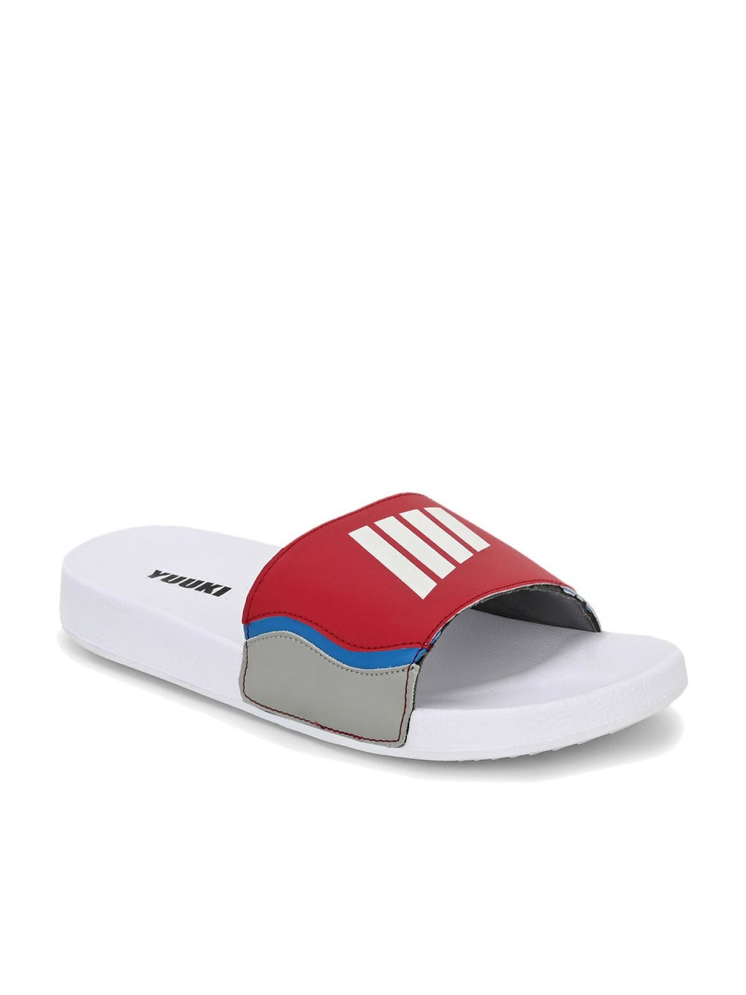 Yuuki Men's MIAMI 2 Maroon Slides