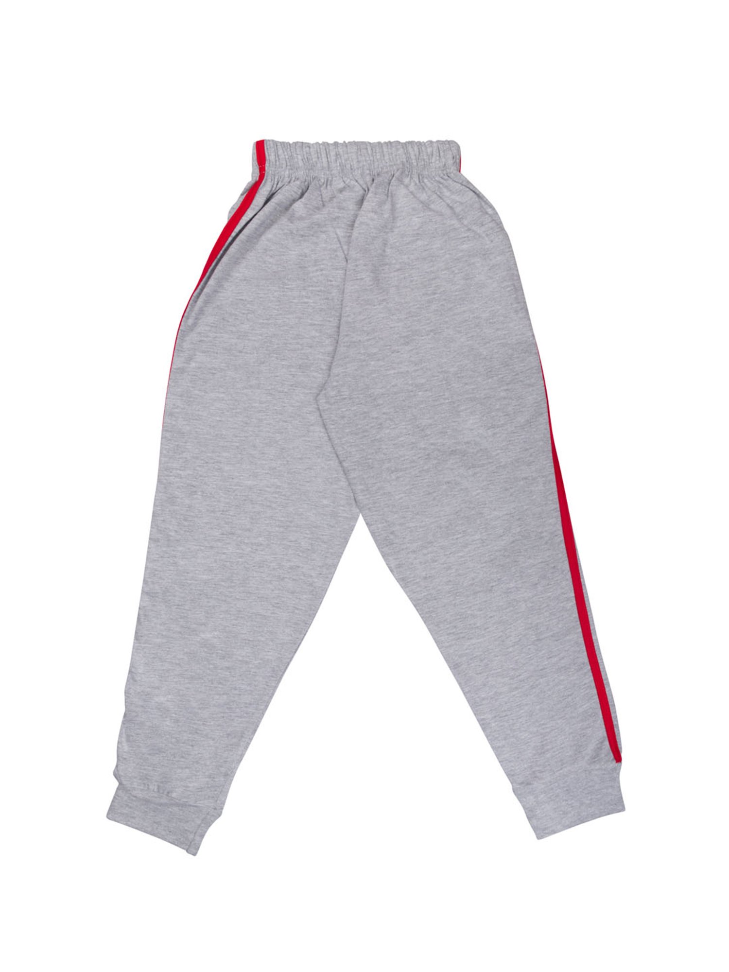 Todd N Teen Kids Printed Red & Grey T-Shirt with Joggers