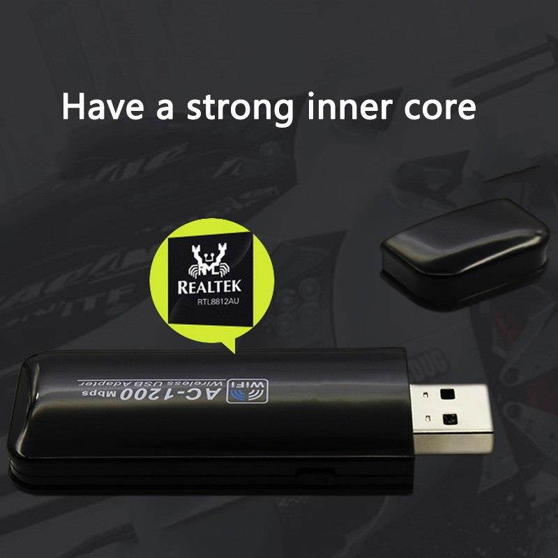 1200Mbps USB Wireless Wifi Adapter 2.4GHz 5GHz WiFi Dual Band Network Card Receiver 802.11AC
