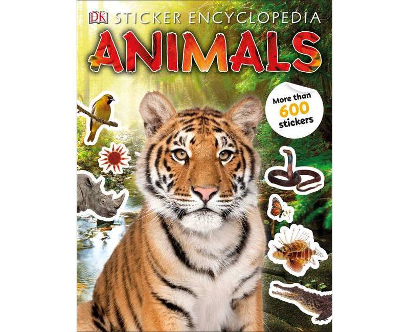 Sticker Encyclopedia Animals - (Sticker Encyclopedias) (Paperback)