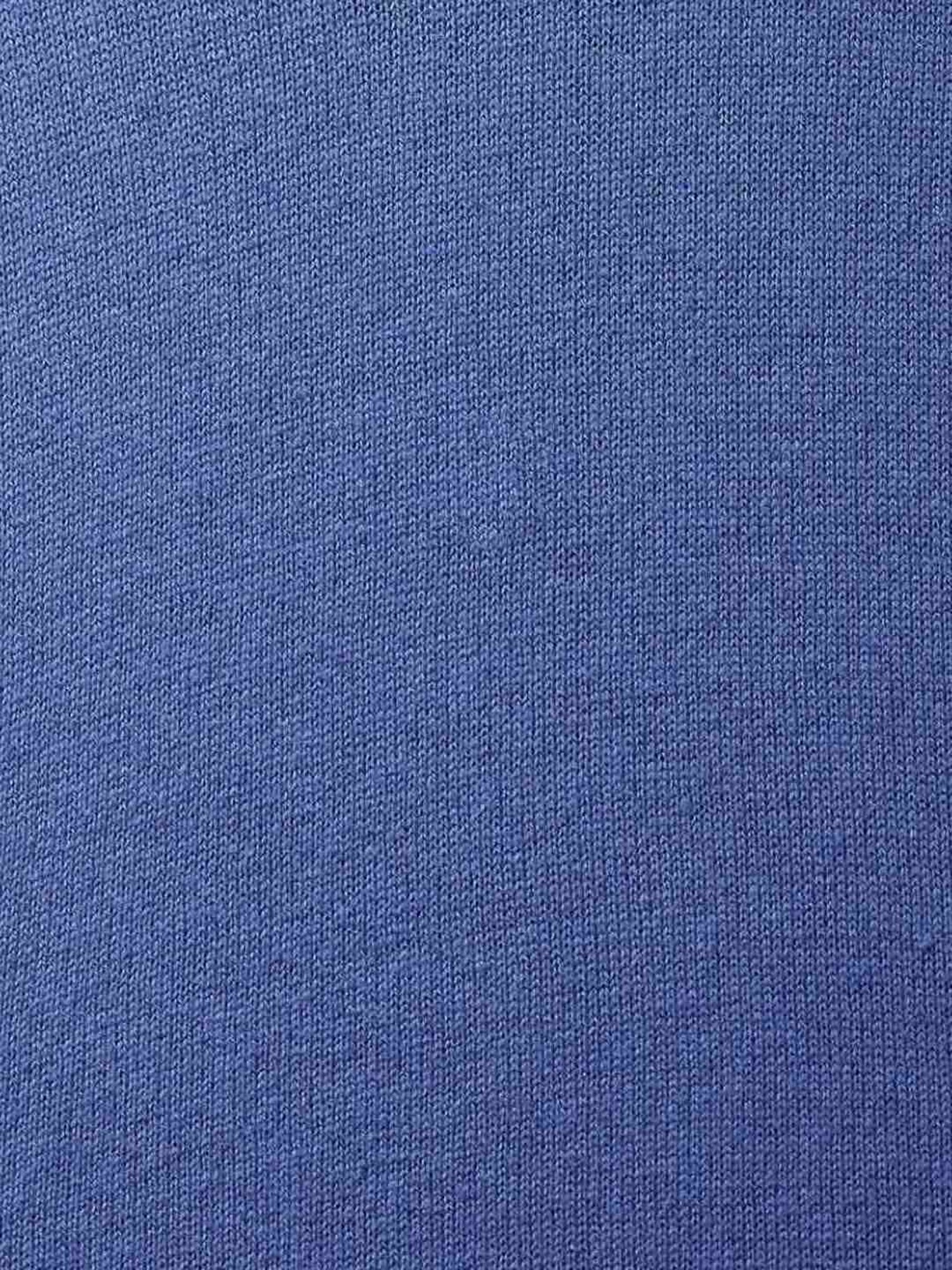 Byford By Pantaloons Medium Blue Cotton Regular Fit Sweaters