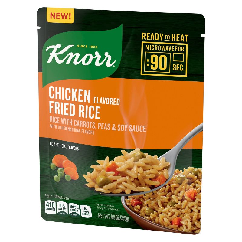 Knorr Ready to Heat Chicken Flavored Fried Rice - 8.8oz