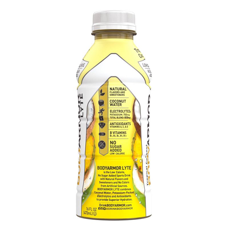 BODYARMOR LYTE Tropical Coconut Sports Drink - 16 fl oz Bottle
