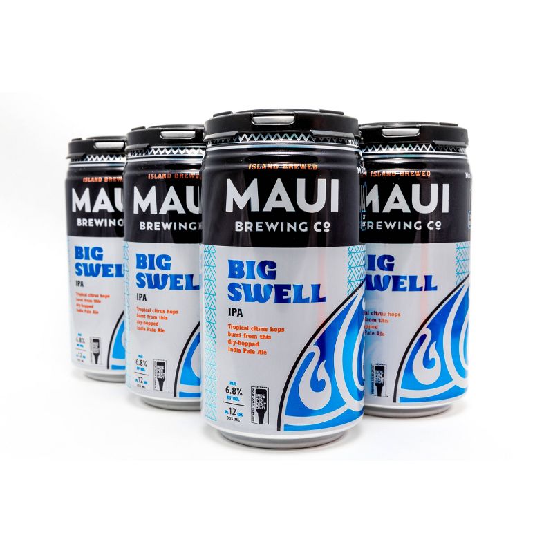 Maui Big Swell IPA Beer - 6pk/12 fl oz Cans