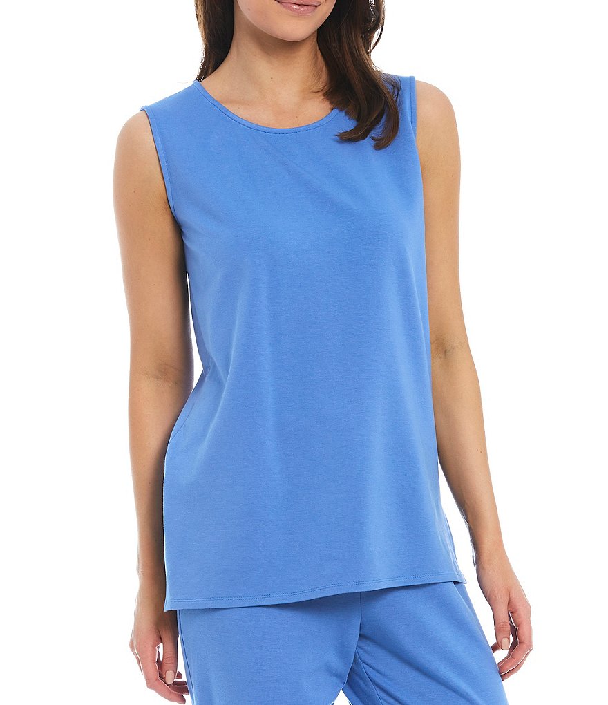 Caroline Rose French Terry Bamboo Sleeveless Tank