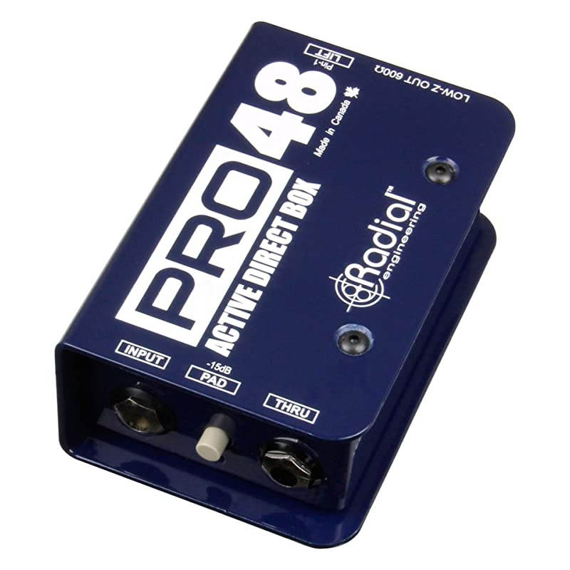 Pro48 Active 48-Volt Compact Direct Box