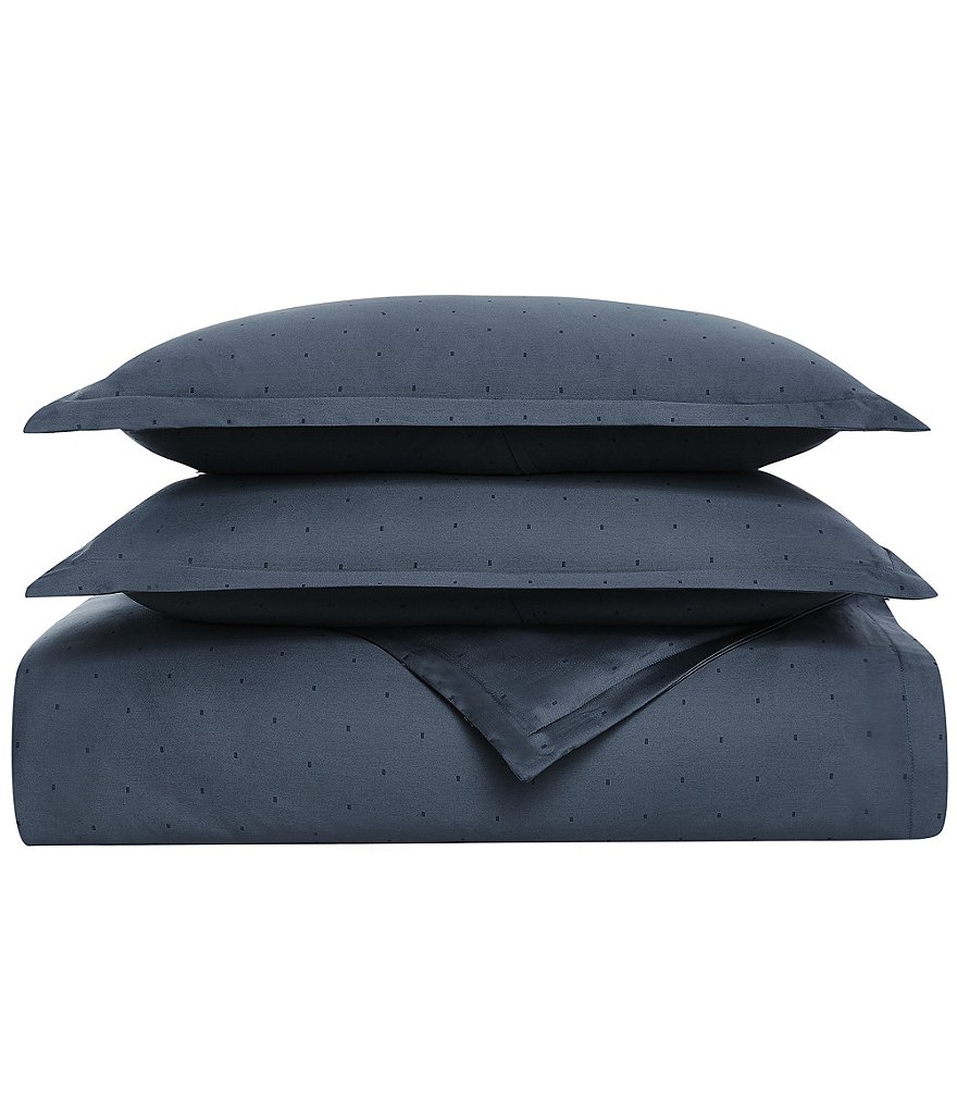 Charisma 310 Thread Count Cotton Classic Dot Duvet Cover Mini Set