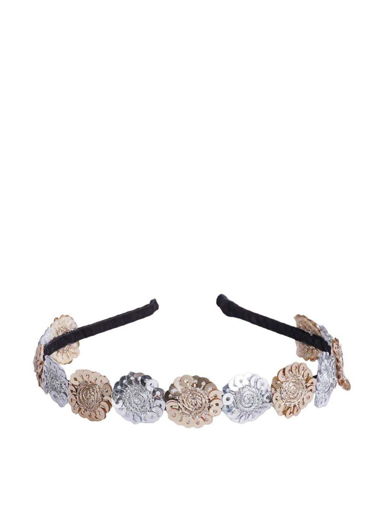 Choko Multicolour Embroidered Hair Band