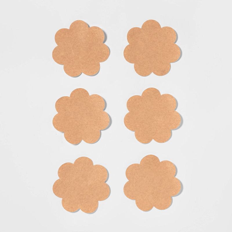 Fashion Forms Women's Reusable Full Figure Gel Petals Adhesive Strapless Backless Bra - Clear