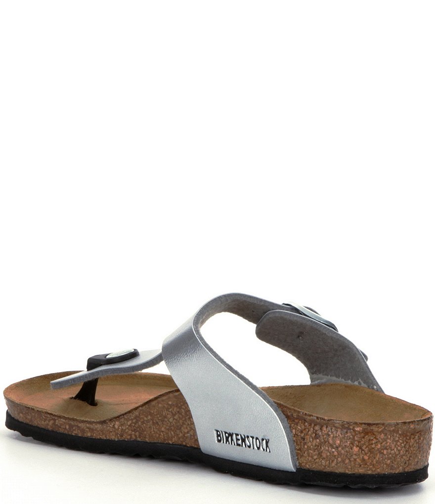 Birkenstock Girls' Gizeh Slide On Thong Style Buckle Sandals (Toddler)
