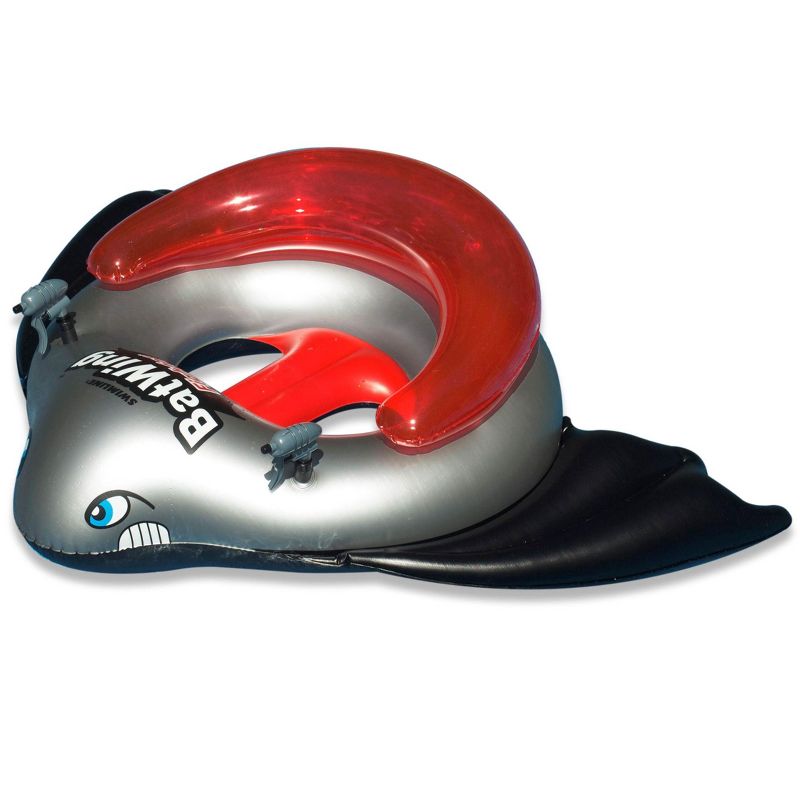 NEW Swimline 90797 BatWing Fighter Inflatable Tube Squirt Blaster w/ Air Pump