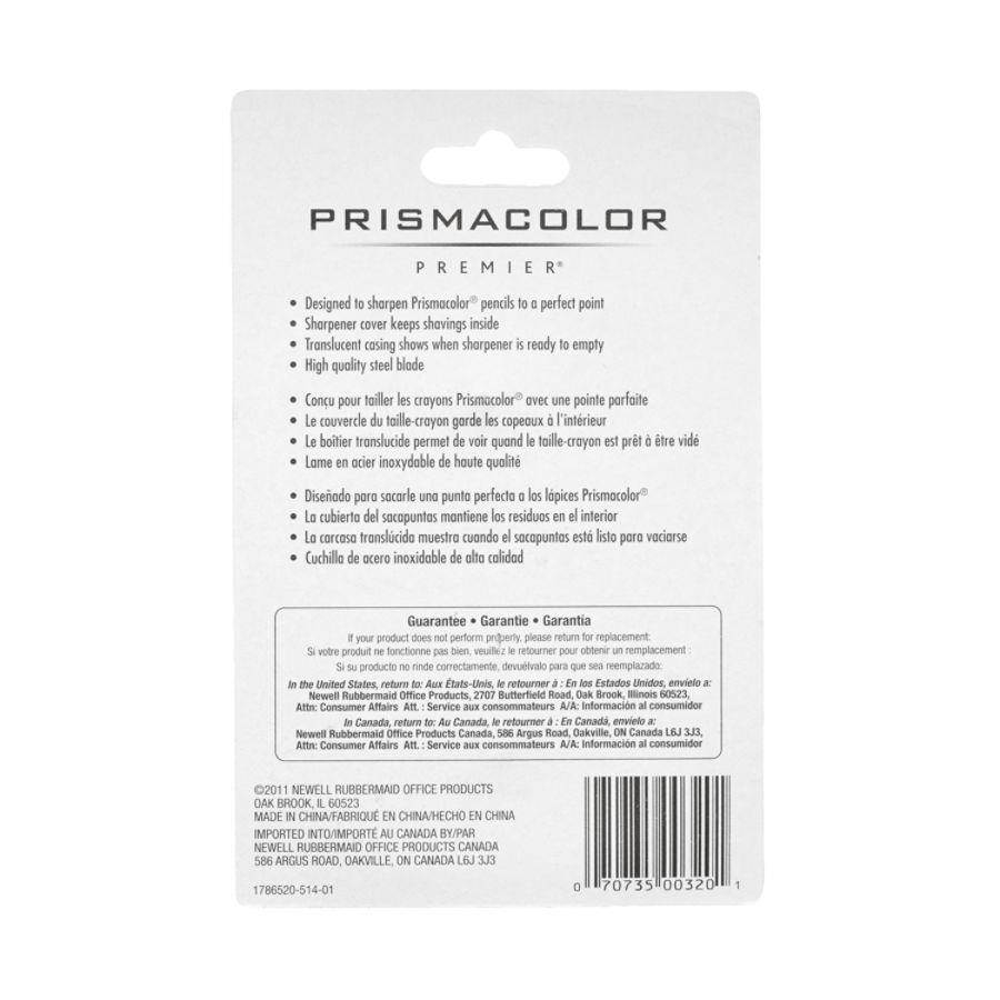 Prismacolor&reg; Premier Pencil Sharpener, Black