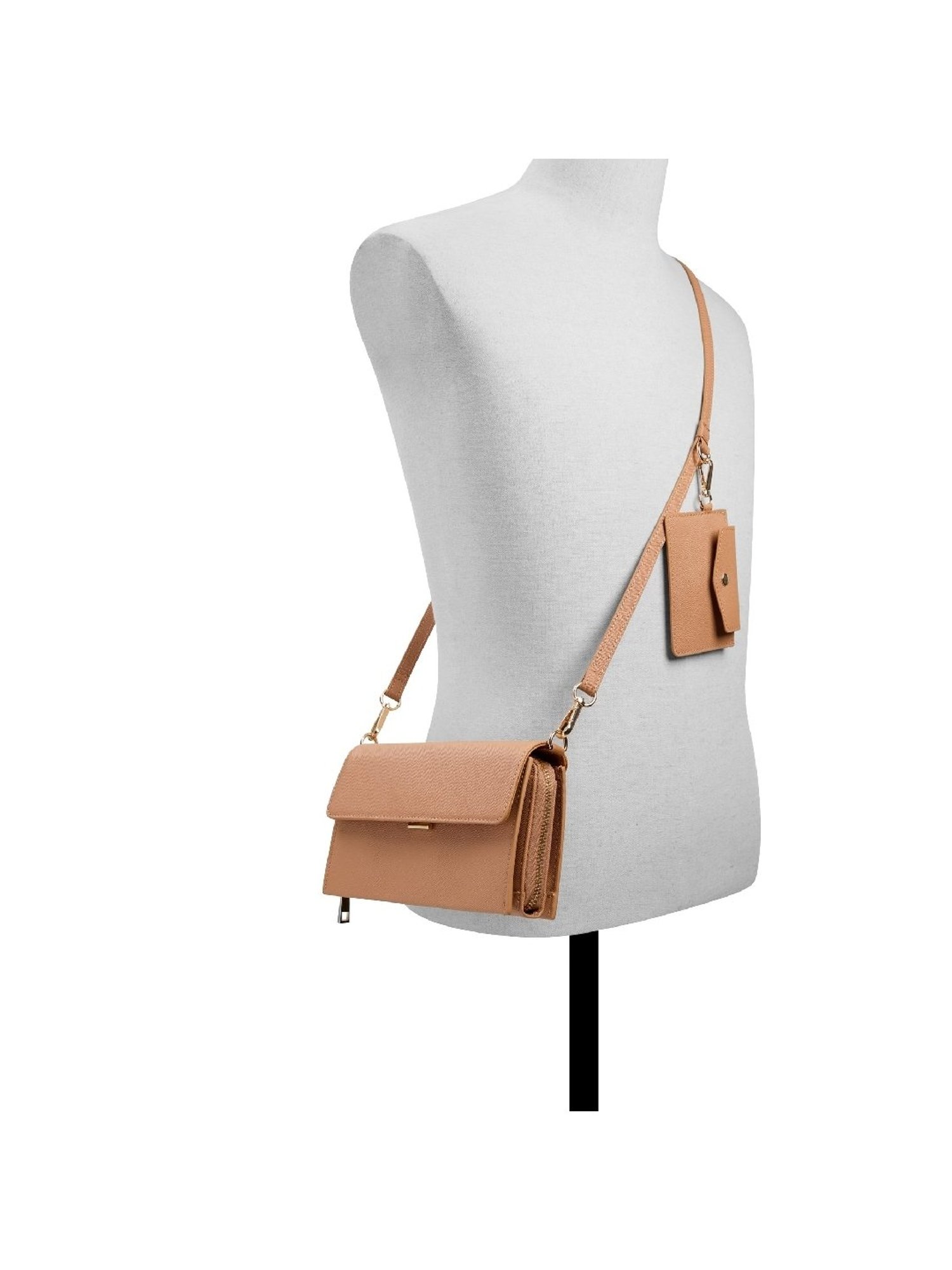 Call It Spring Tan Solid Small Sling Handbag