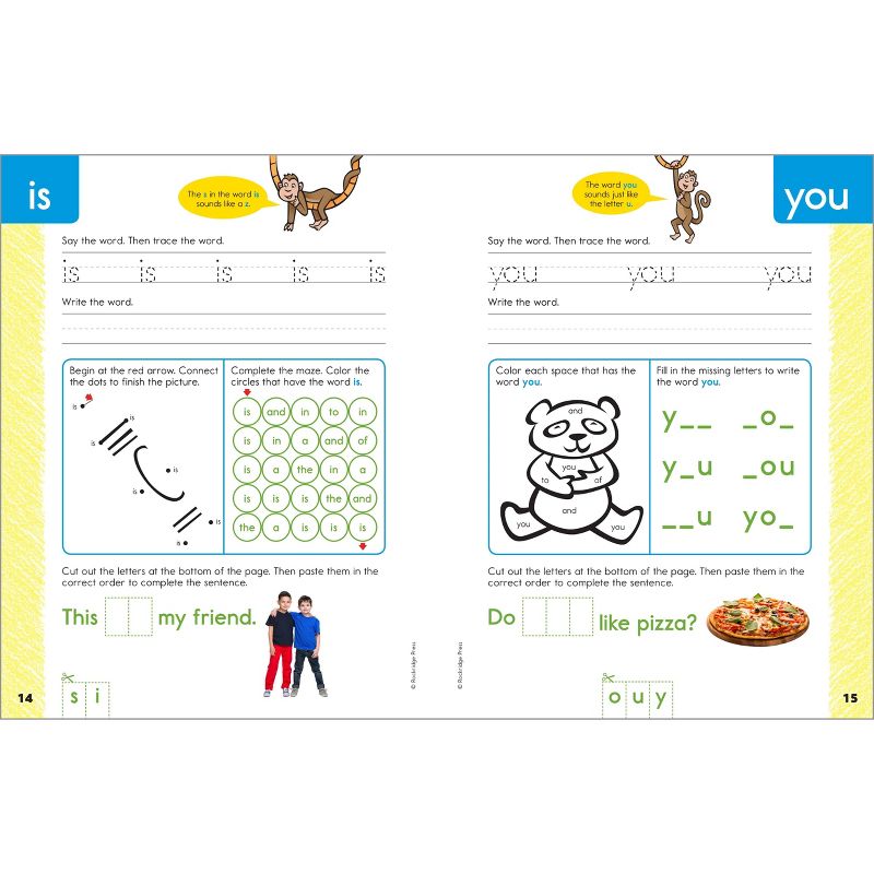 My Sight Words Workbook - (My Workbooks) by Lautin Brainard (Paperback)