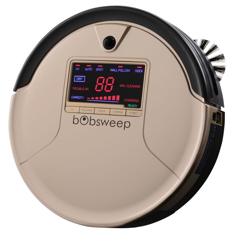bObsweep PetHair Robot Vacuum Cleaner and Mop - Champagne
