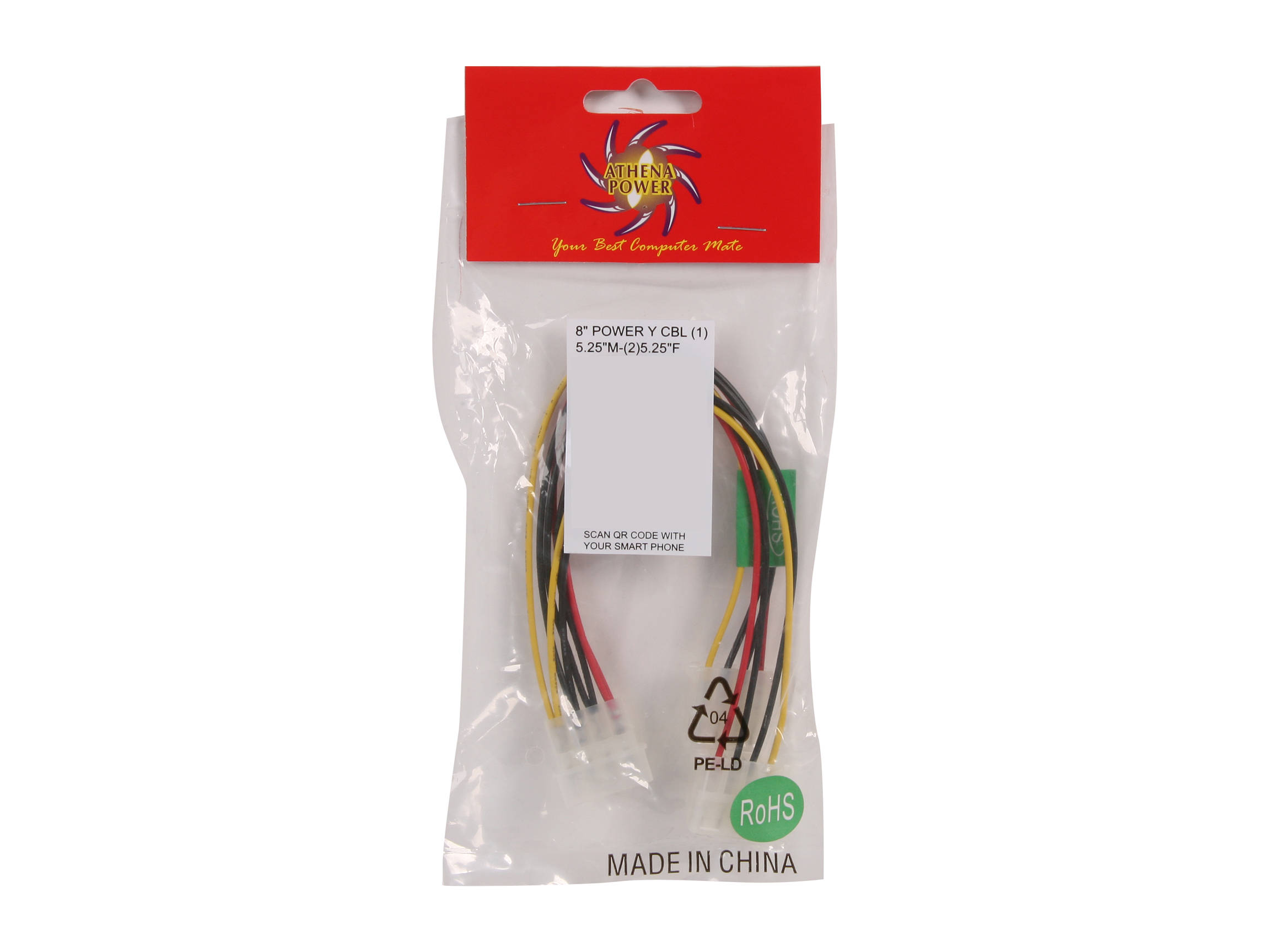 Micro Connectors 30cm Addressable RGB (ARGB) 1 to 4 Splitter Cable with/5 Male Pins (F04-04ARGB-30)