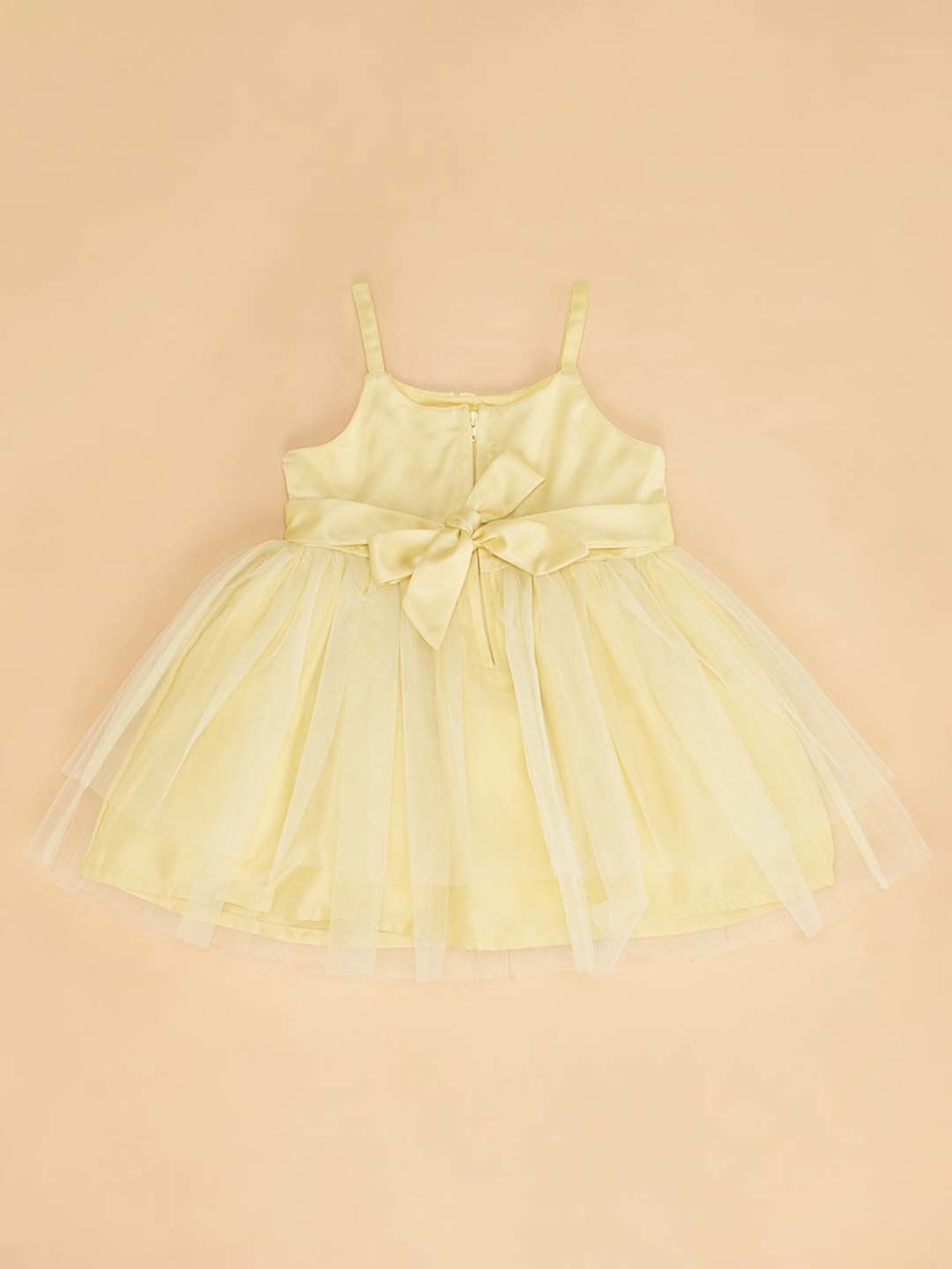 Pink Chick Kids Navy Solid Party Gowns