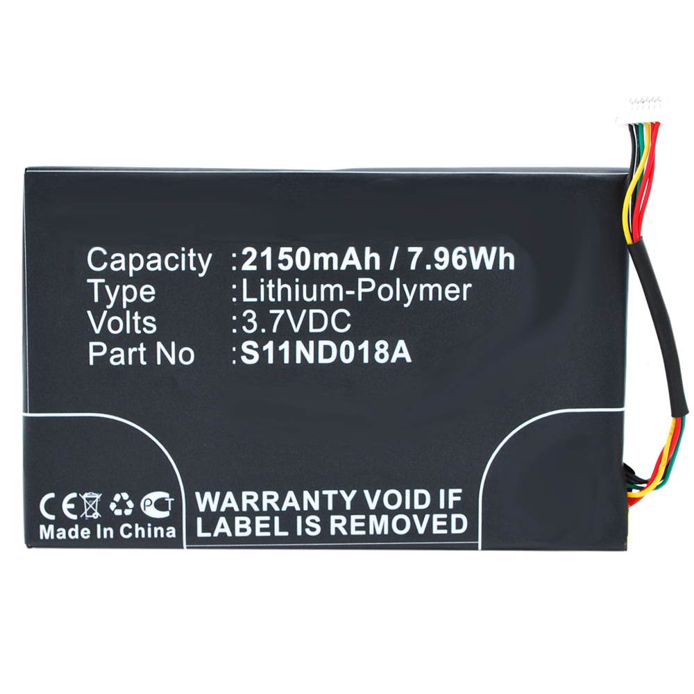 Replacement 2150mAh MLP305787 S11ND018A DR-NK03 Battery for Barnes & Noble Nook Simple Touch BNRV300 BNTV350 6" eReader with Installation Tools