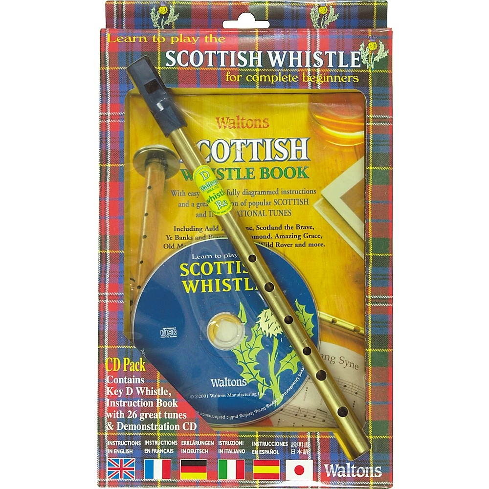 Waltons Scottish Tin Whistle CD Pack