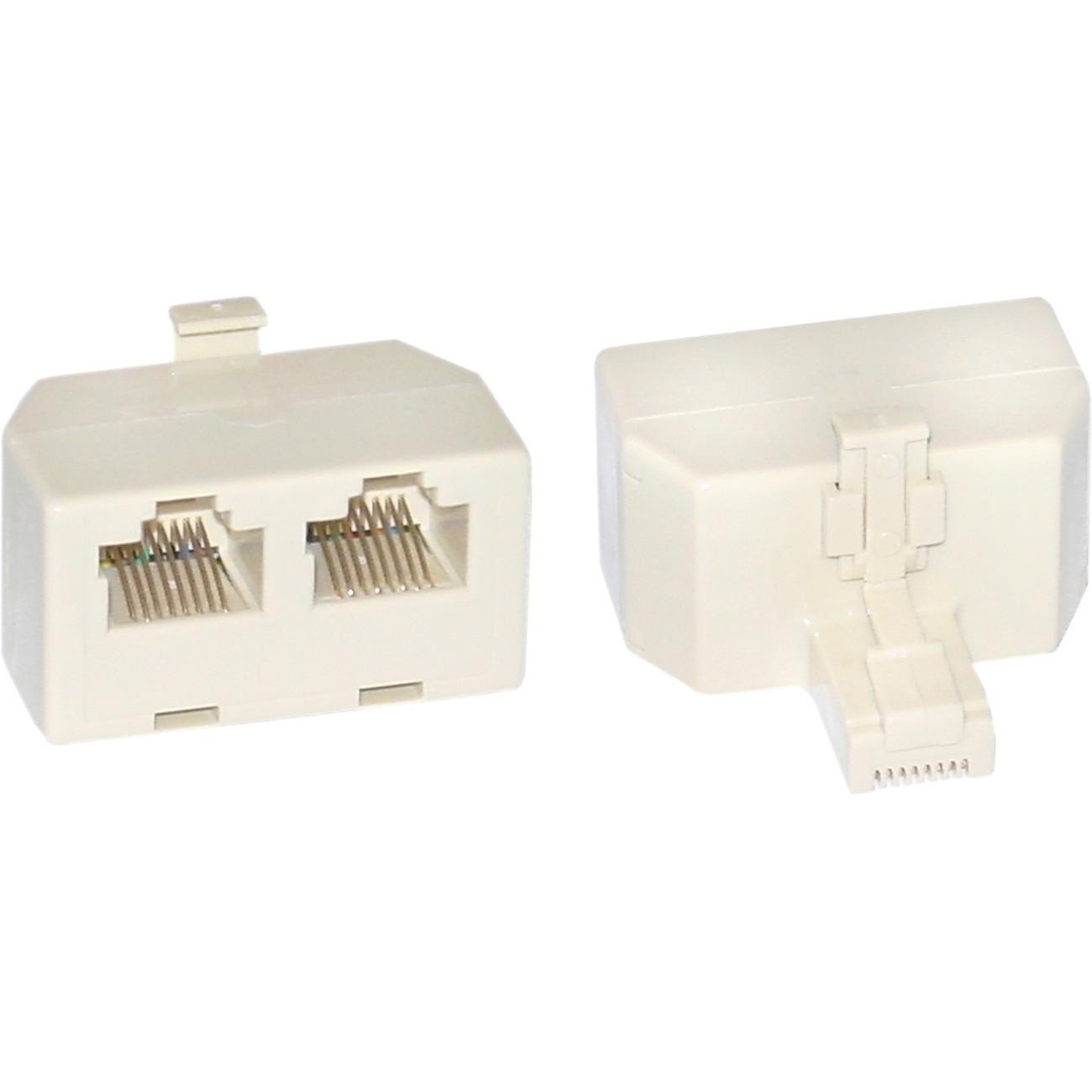 Cable Wholesale RJ45-8P8C Straight T-Adaptor