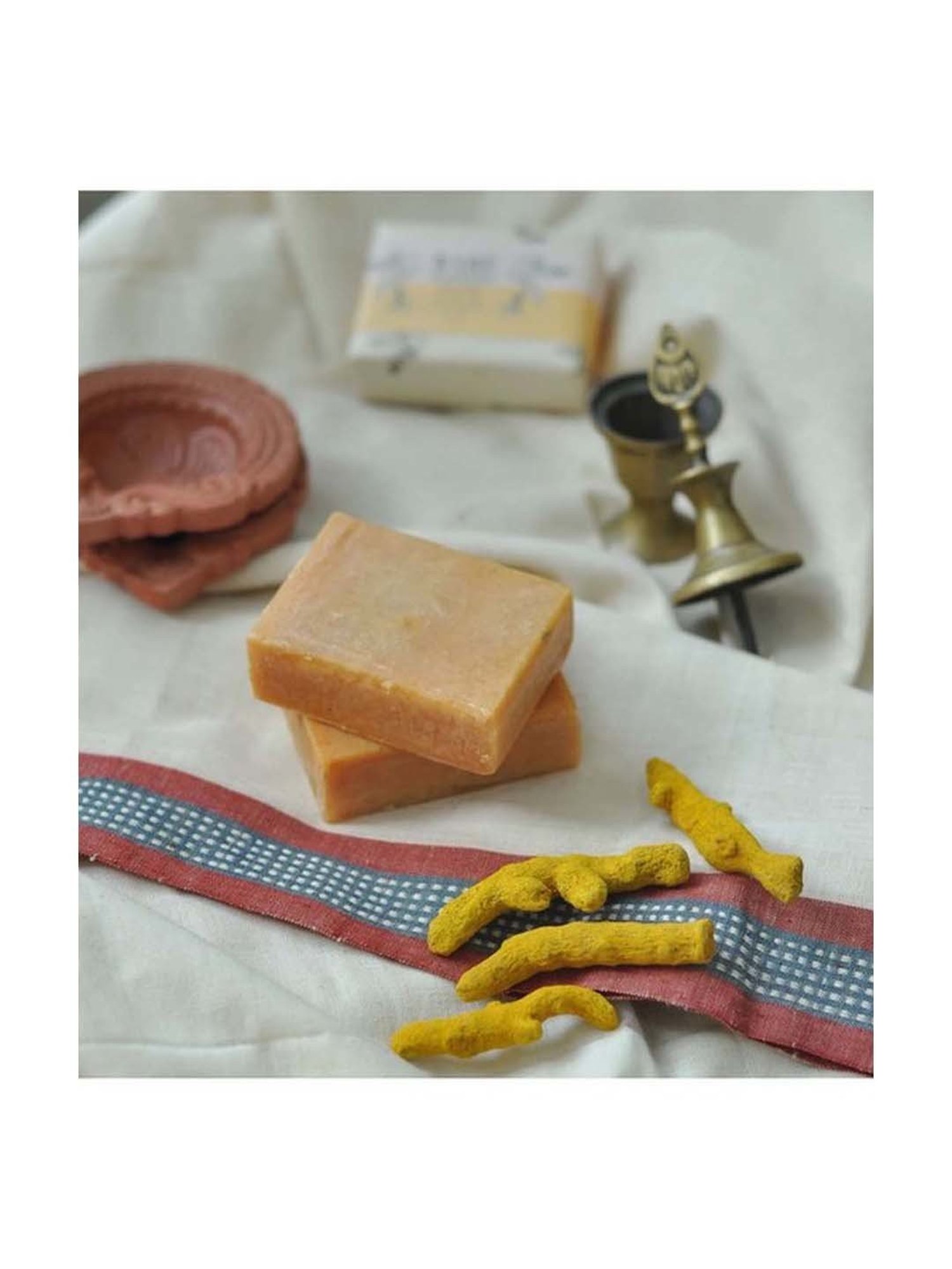 Bare Necessities Turmeric Spa Bar - And It was All Yellow - 75 gm