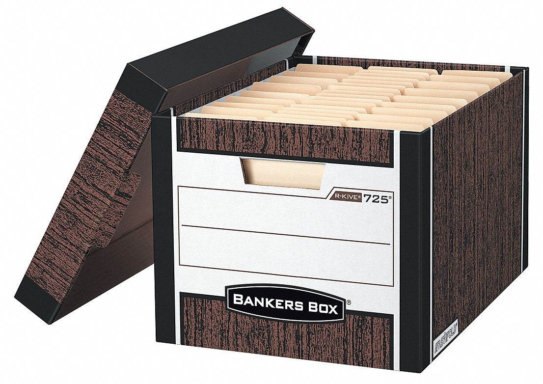 Bankers Box Record Storage Box 00725