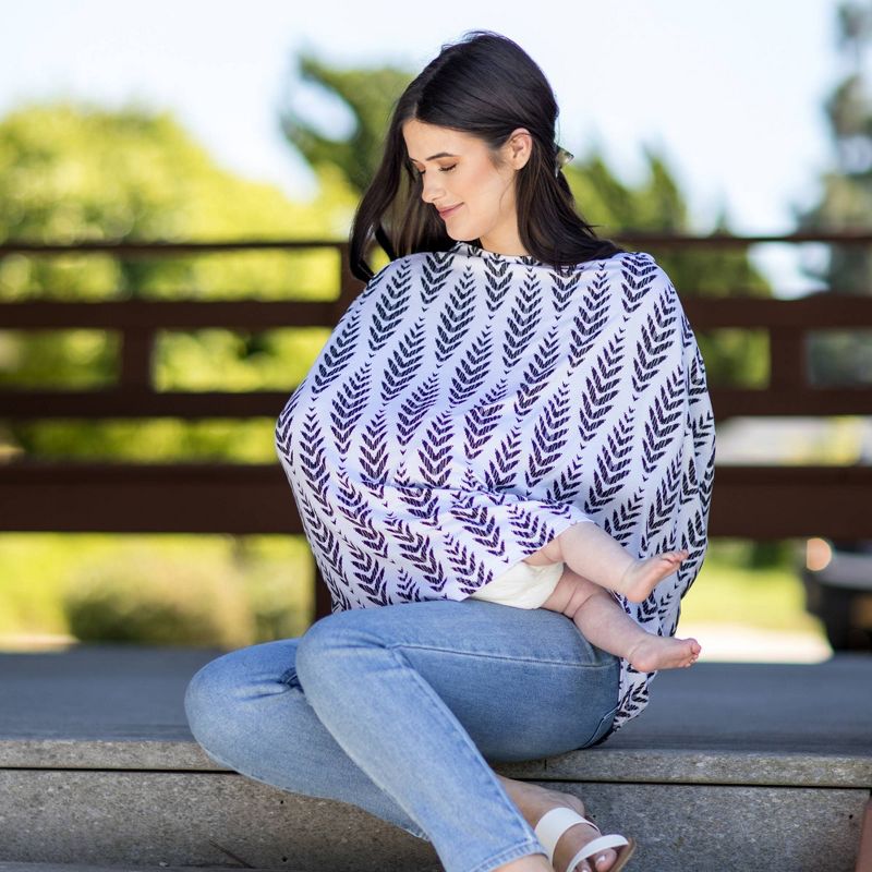 J.L. Childress 4-in-1 Multi-Use Cover Black Feathers