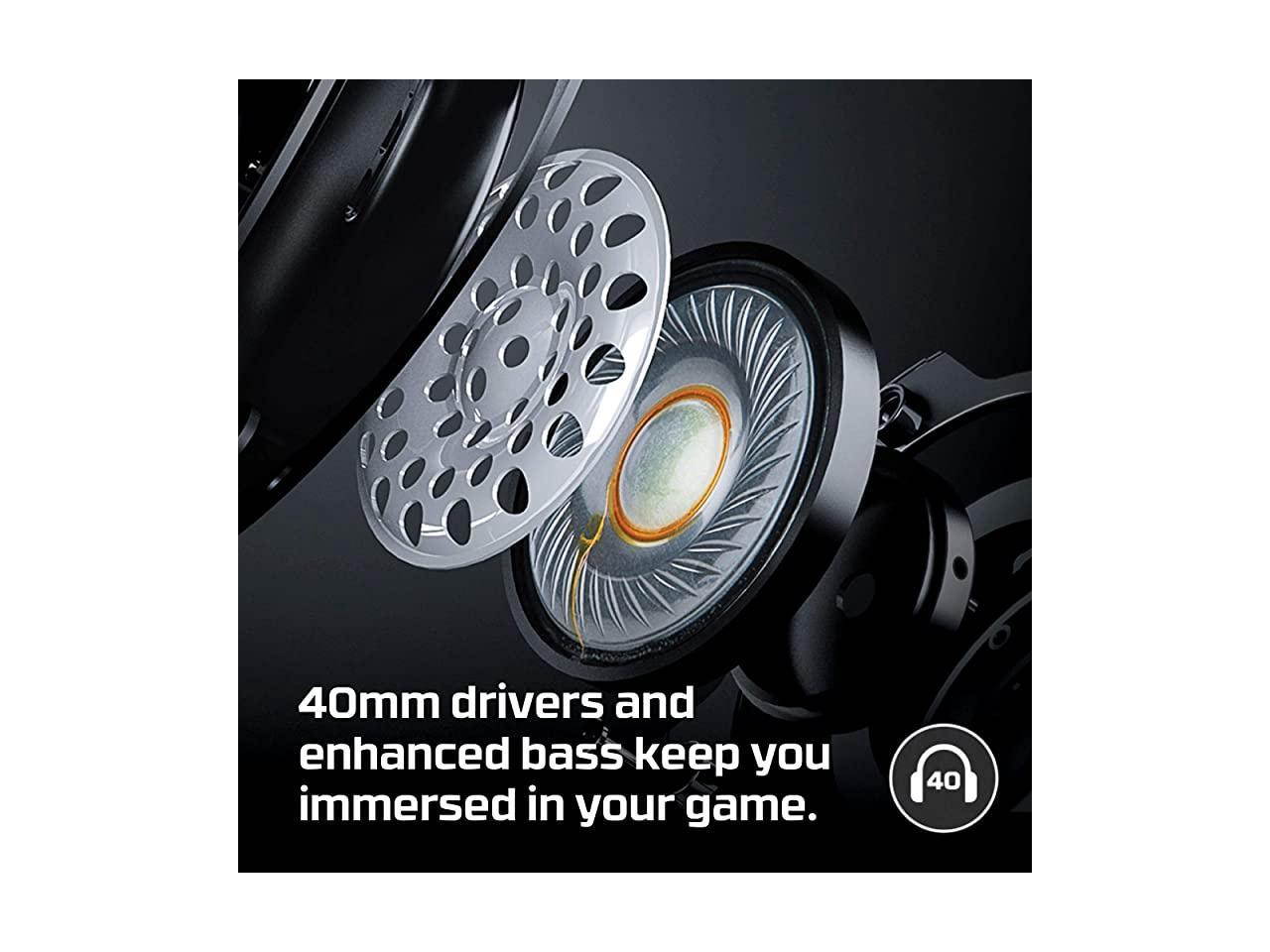 HyperX Cloud Stinger Core Wireless Gaming Headset for PC 71 Surround Sound Noise Cancelling Microphone Lightweight