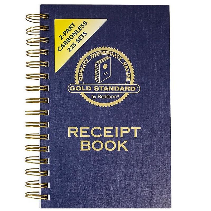 Rediform Money Receipt Book 2 3/4 x 5 Two-Part Carbonless 225 Sets/Book 8L829