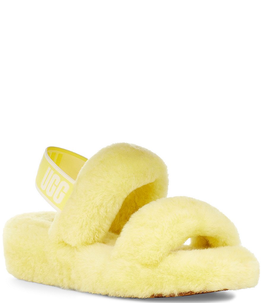 UGG&reg; Oh Yeah Fur Slides