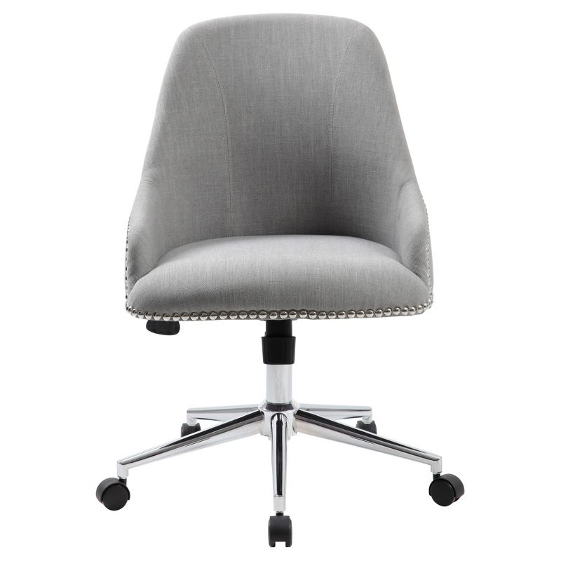 Carnegie Desk Chair Gray - Boss
