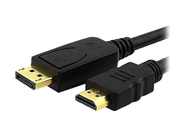Unirise 3Ft Displayport Male To Hdmi Male Cable