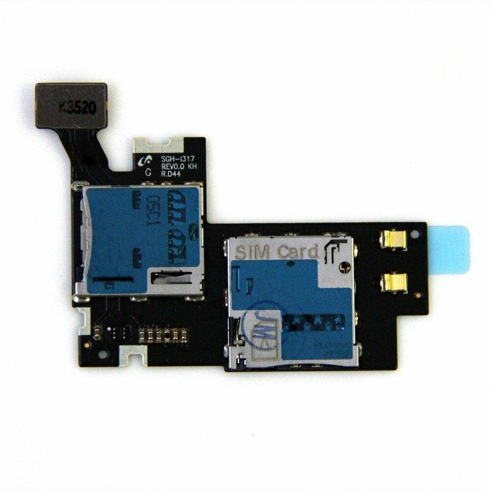 OEM New Micro SD SIM Card Reader Slot Tray For   Galaxy Note 2 i317 ATT