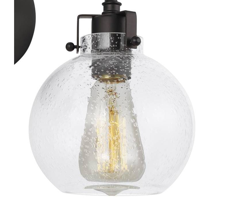 Feiss Clara 9 3/4"H Oil-Rubbed Bronze 2-Light Wall Sconce