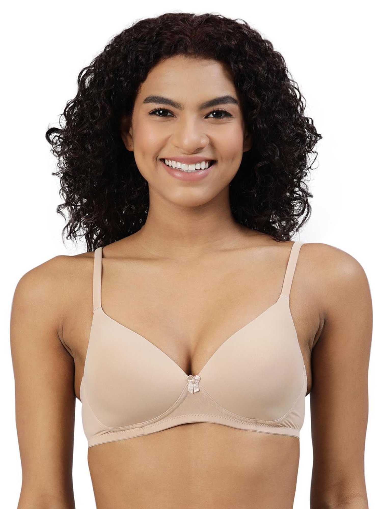 BLOSSOM Beige Medium Coverage Everyday Bra