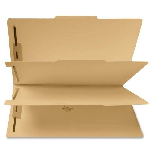 Sparco SPR95008 Classification Folder 8.50" Width x 14" Length Sheet Size - 1" Expansion - 1" Folder,  6 Dividers - Manila, 1 Each