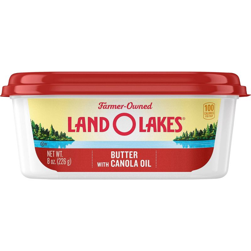 Land O Lakes Spreadable Butter with Olive Oil & Sea Salt - 7oz