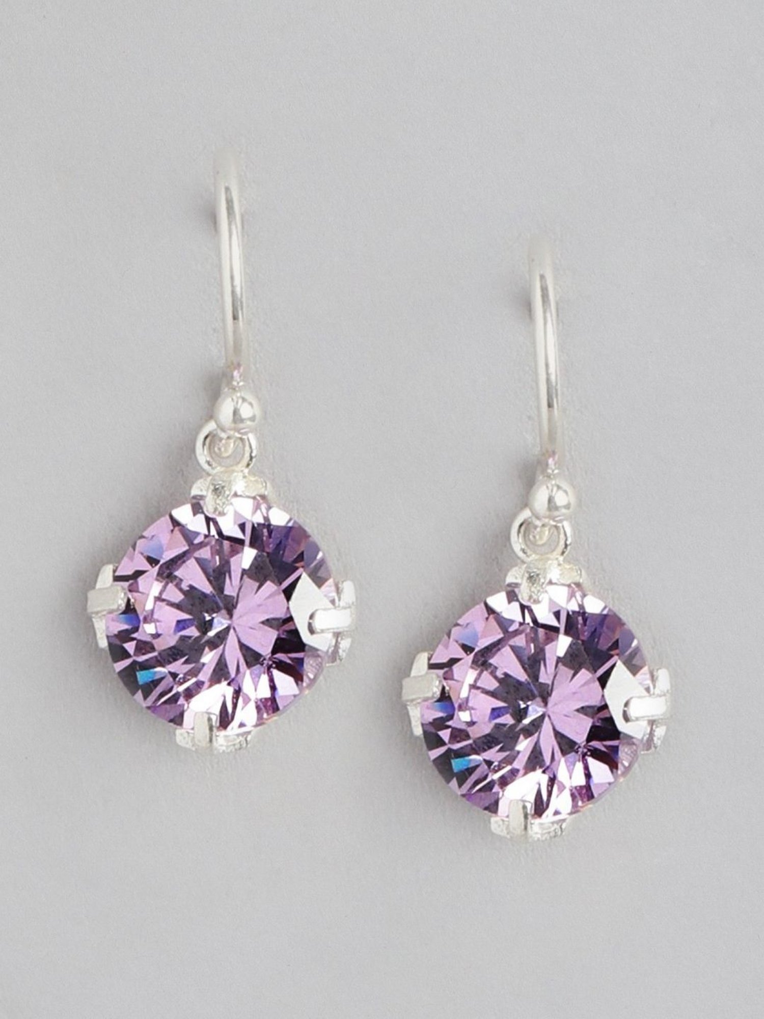 Zavya 92.5 Sterling Silver Drop Earrings for Women